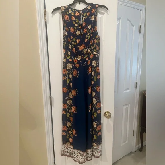 Farm Rio for Anthropologie Dollis Floral Jumpsuit - Picture 6 of 14